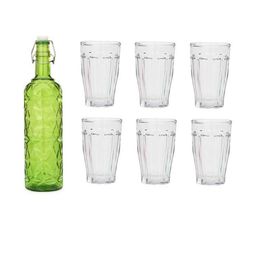 SOMIL Green Glass Airtight Can Bottle-image-42