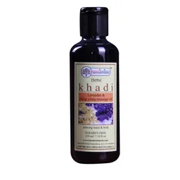 Khadi Rishikesh Set Of 3 Lavender, Saffron & Sandalwood Massage Oil - 210 ml Each image 2