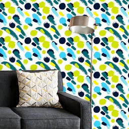 ArtzFolio Printed UV-Resistant Anti-Bacterial Expressive Minimalistic Strokes Peel & Stick Wallpaper-image-16