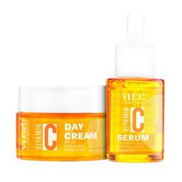VLCC Bright Glow Serum Face Wash - 100 ml With Vitamin C Serum - 30 ml-28