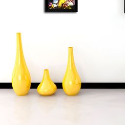 Chaque Decor Black & Yellow God Religious Wooden Wall Art-image-71