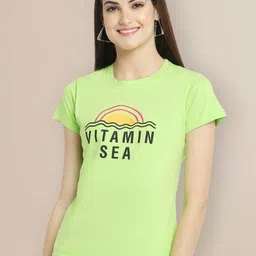 Metronaut Women Typography Printed T-shirt-picture-19