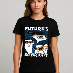 Anikmart Unisex Printed Dri-FIT Raw Edge T-shirt-image-72