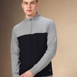 Dennis Lingo Men Colourblocked Sweatshirt-image-26