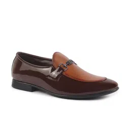 FAUSTO Men Patent Leather Loafers-picture-9