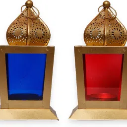 Multicolor Iron Hanging Lantern-image-13