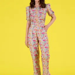 Amarasha Printed Top & Trousers Co-Ord Set-picture-5