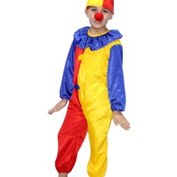 Kaku Fancy Dresses Kids Colourblocked Comic Character Joker Costume-image-38