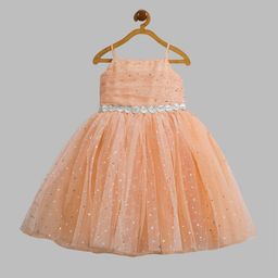 Toy Balloon kids Embellished Net Fit & Flare Dress-picture-47