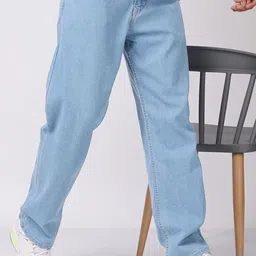 ZAYSH Men Mid-Rise Cotton Denim Baggy Jeans-picture-32