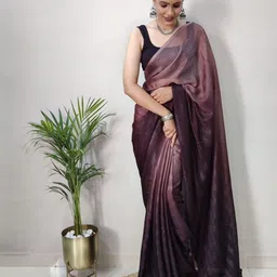 KAYOMMI Pure Chiffon Ombre Ready to Wear Saree-picture-34