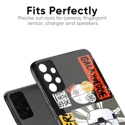 QRIOH Typography Printed Samsung Galaxy A73 5G Back Case Mobile Accessories image 3