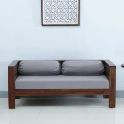 mudramark from pepperfry Hasti Sheesham Wood 2 Seater Sofa In Scratch Resistant Provincial Teak Finish-picture-34