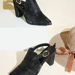 Froh Feet Regular Block Mules Heels-45