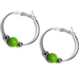 Gurjari Jewellers Hoop Earing with Acryic Beads Hoop Earring-image-55