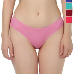 Liigne Pack Of 5 Mid-Rise Basic Briefs VCPC2160-XS-picture-16