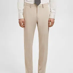 MANGO MAN Mid-Rise Semi-Formal Slim Fit Chinos-image-24