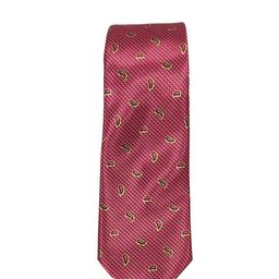 RARE COMBEE GROUP Men Printed Silk Neck Tie Pocket Square & Cufflinks Accessory Gift Set-image-35