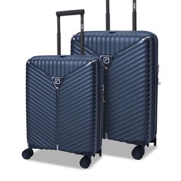 Travel Blue Summit Case Set Of 2 Textured Hard-Sided Trolley Bags-10