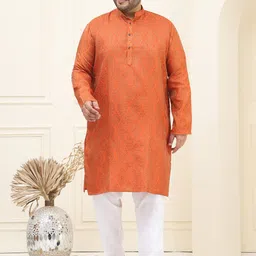 SOJANYA PLUS Men Regular Kurta with Pyjamas-2