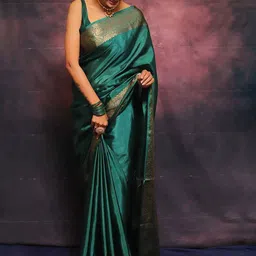 BerMondsey Woven Design Zari Banarasi Saree-picture-20