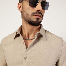 Thomas Scott Men Premium Slim Fit Opaque Casual Shirt-picture-13