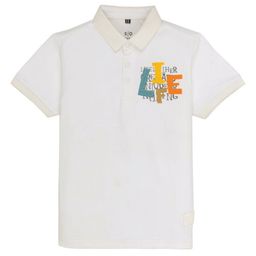 Status Quo Boys Typography Printed Polo Collar Cotton T-shirt-picture-2
