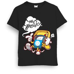 Cooldesi Kids Black Tshirts-picture-4