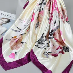 QUECY Women Printed Scarf-10