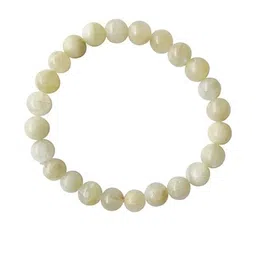 VIBESLE Unisex Crystals Artificial Beaded Elasticated Bracelets-74