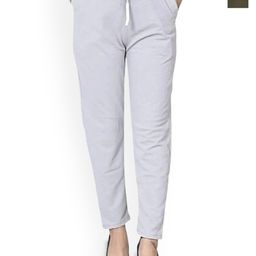 KASHMIRI QUEEN Women Pack Of 2 Cotton Mid Rise Regular Trousers-image-89