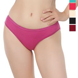 Liigne Pack Of 6 Cotton Mid Rise Basic Briefs VCPC2268-XS-picture-55