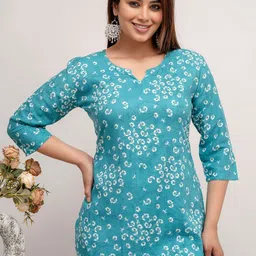 HYTEN Floral Printed Kurti-25