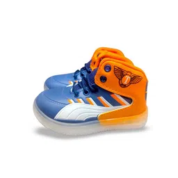Binos Kids Colourblocked Lace-Ups Round Toe Sneakers-picture-38