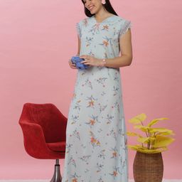 9shines Label Floral Printed Maxi Nightdress-picture-38