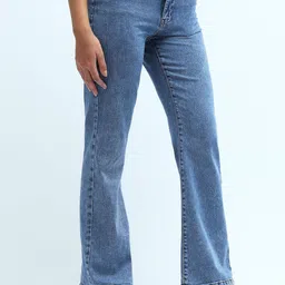 U.S. Polo Assn. Women Women Bootcut Light Fade Stretchable Jeans-picture-34