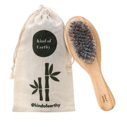 Kind of Earthy Natural Wooden Brush With Soft Bristles-image-84