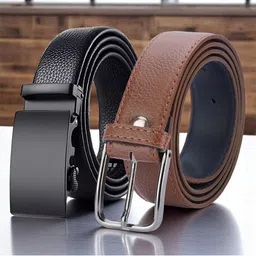 Provogue Men Pack Of 2 Formal Belt-image-54