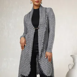 Soch Women Longline Shrug-21