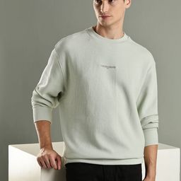 Tommy Hilfiger Men Texture Relaxed Fit Cotton Sweatshirt-picture-19