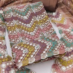 V3 FASHION STUDIO Embroidered Unstitched Dress Material-image-47