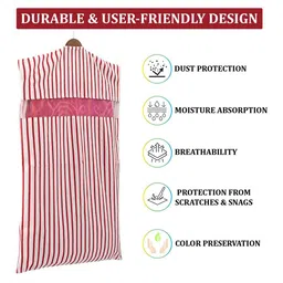 Kuber Industries Maroon Set of 4 Regular Multi-Utility Organisers image 5