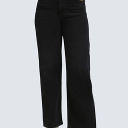 Calvin Klein Jeans Women Clean Look No Fade Wide Leg Cotton Jeans-image-36