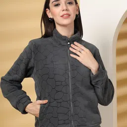 Thirty Threads Women Mock Collar Sweatshirt-picture-20