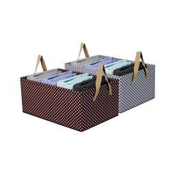 Aura Grey & Brown 2 Pieces Regular Wardrobe Organisers-8