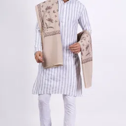 Sprha Wool Printed Men Shawl-image-29