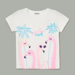 Fame Forever by Lifestyle Girls Graphic Printed Round Neck Cotton T-shirt-image-24