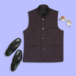 YK Boys Woven Nehru Jackets-picture-33