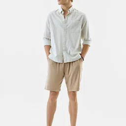 Snitch Men Mid-Rise Regular Fit Shorts-image-48
