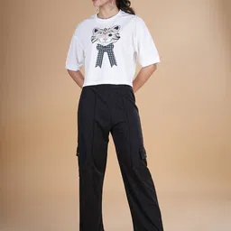 BAESD Animal Printed Pure Cotton T-Shirt With Trouser-image-66